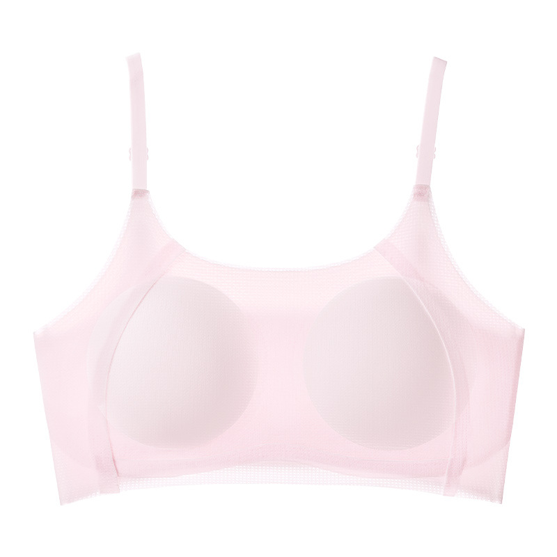 Chaleco pequeño y cómodo sin marcas de desarrollo adolescente, ropa interior suave, absorción de humedad y sudor, alta elasticidad, anti-bumps para niños