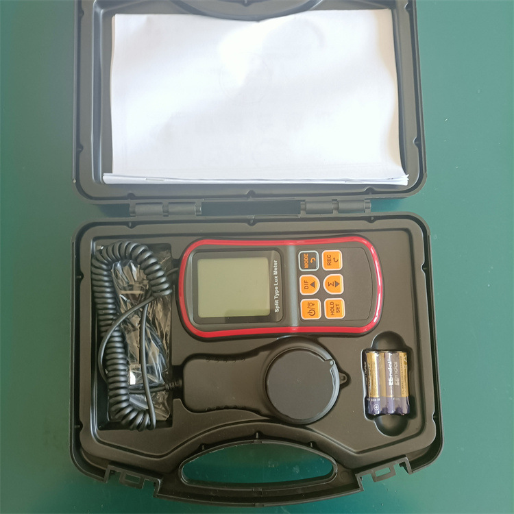 成德 小型手持式光照测试仪 便携分体式照度计 粉体照度计