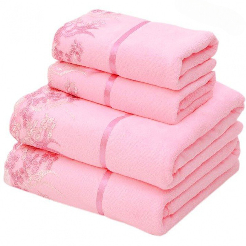 Towel and Bath Towel Set for Men and Women, Adult Soft and Absorbent, Children's Cartoon, Wholesale and Free Shipping