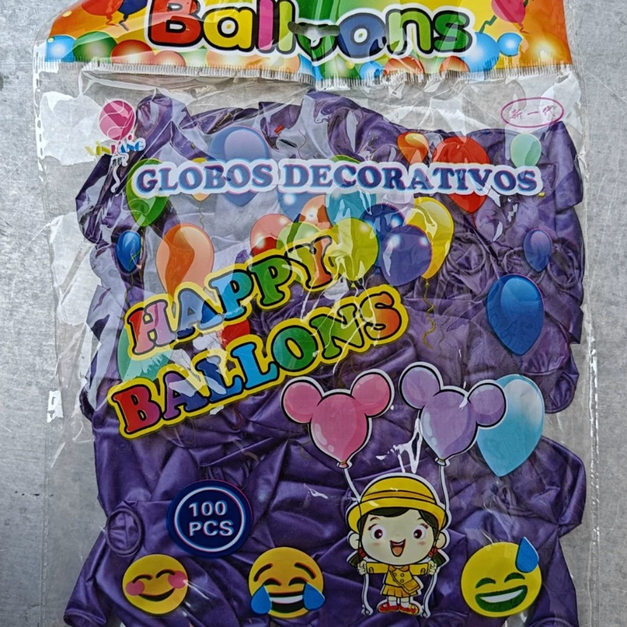 Round balloon, nail decoration, 2 gram, increased thickness, new collection, 10 inch