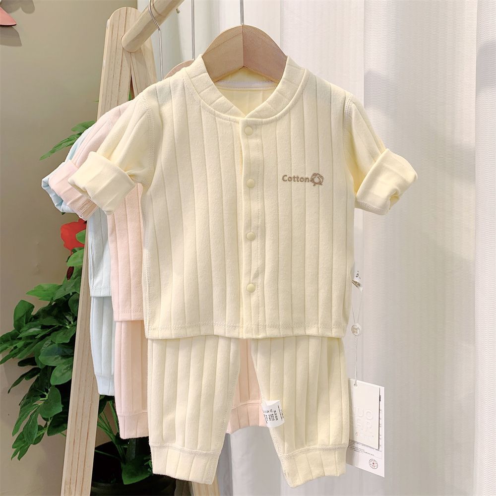 [New Arrival] 20311 Baby Clothes - Soft Cotton High-Waisted Autumn/Spring Outfit