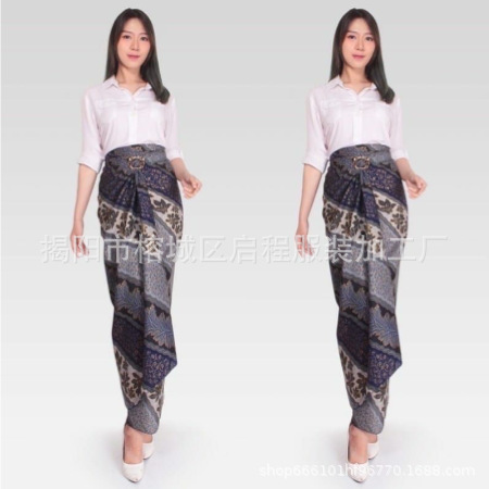 厂家直销lunji印尼马来西亚传统服饰纱笼裙隆基筒裙缅甸柬埔寨-阿里巴巴
