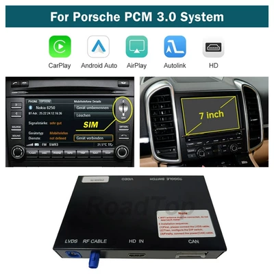 Wireless Carplay Car-Machine Interconnection Is Suitable for Porsche Pcm3.0 Pcm3.1 Decoder Module Decoder (Simsiz CarPlay və Android Auto) - pcm30-system