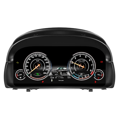 12.3-inch dashboard suitable for BMW X1, E84 car modification, new model smart large-screen full-LCD car dashboard (automobile instrument) - 123inch-compatible-with-bmw-x1-e84-2009-2015-without-cp-basic-model-does-not-support-carplay