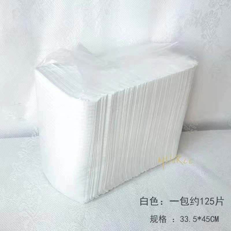 Одноразовые покрывала для салона столов, 125 шт, 33×45 см, абсорбирующие, водостойкие, многоцветные