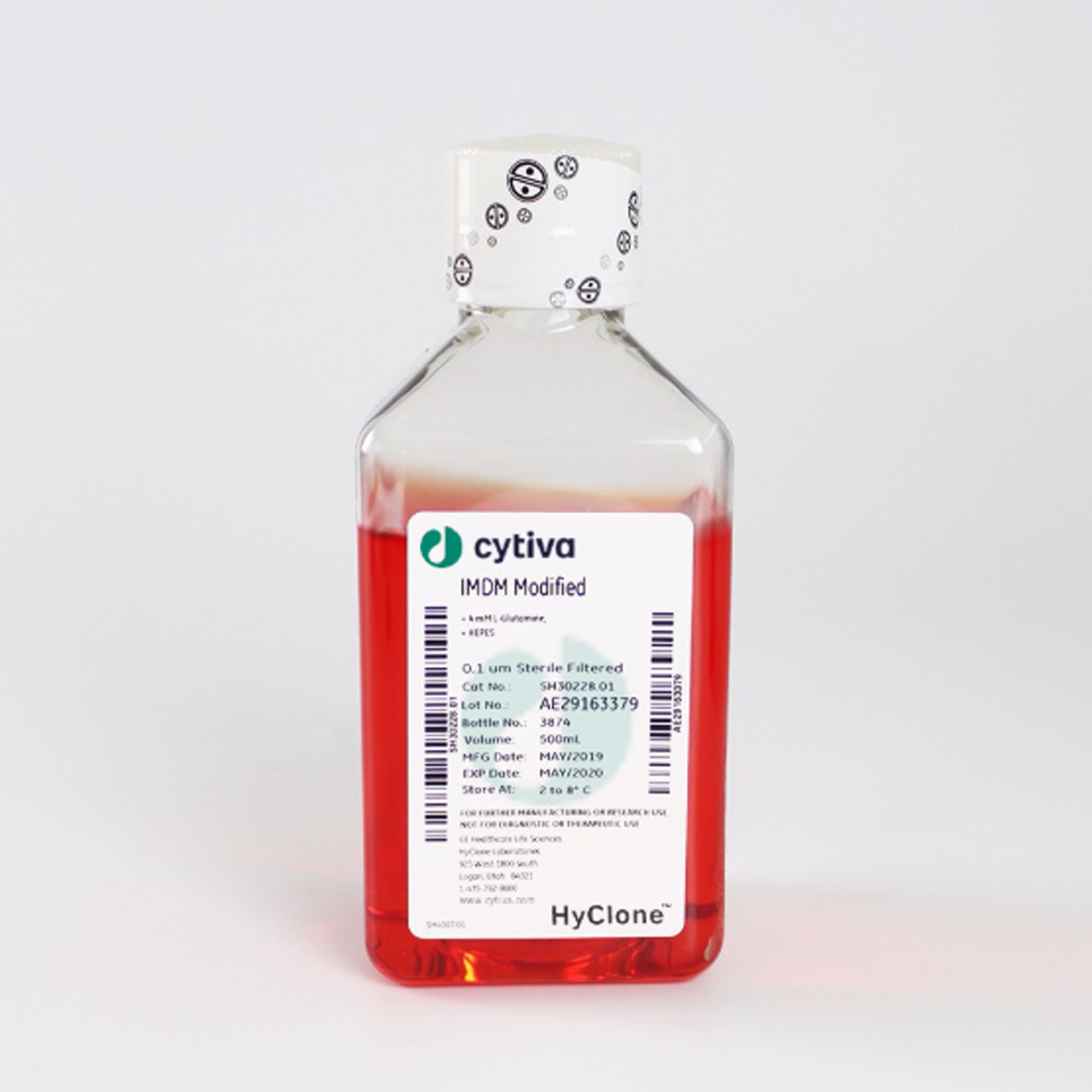 Cytiva SH30228.01 IMDM液体培养基,500ml/瓶