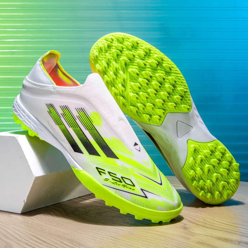 Football Shoes Cross-Border Low-Top F50 for Boys and Girls, Primary School Students, Older Children, Teenagers, Adults, Sizes 30-45, Competition and Training Shoes
