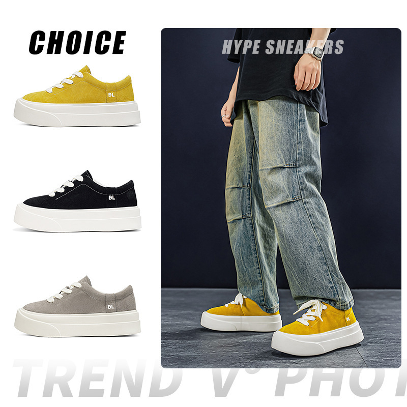 Trendy Men's Shoes with a High-End Feel, 2026 Summer New Fashion Casual Style Versatile Everyday Trendy Low-Top Shoes Trendy Men's Shoes with a High-End Feel, 2026 Summer New Fashion Casual Style Versatile Everyday Trendy Low-Top Shoes
