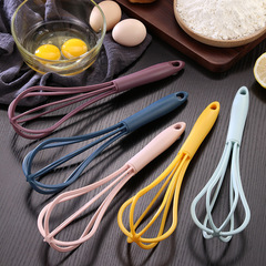 Handheld Eggbeater Household Kitchen Small Tool Baking Cream Cake Manual Whisk Rotating Egg Mixer