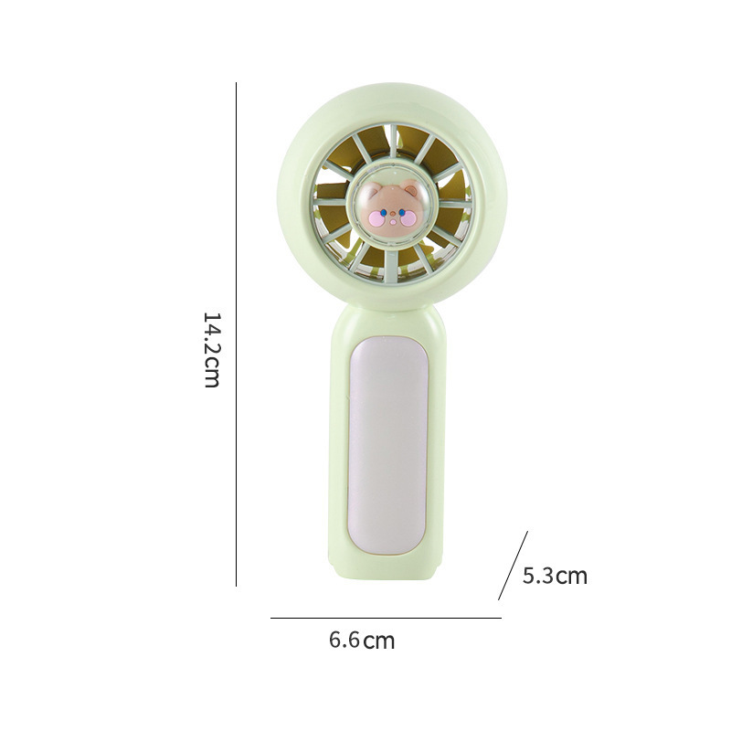 夏の新しいミニハンドヘルド小型ファン USB 充電学生クラスポータブルデスクトップファン携帯電話ホルダー|undefined