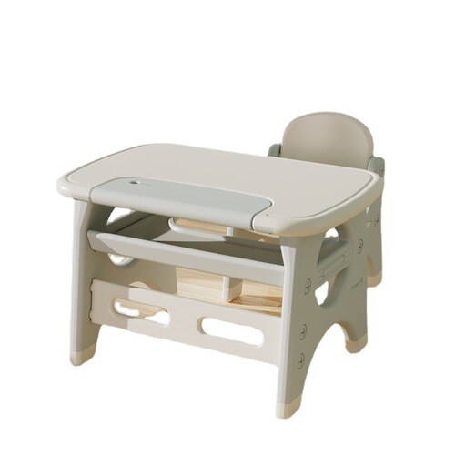 babypods children's table and chair set baby reading table home toddler toy table early education game table plastic