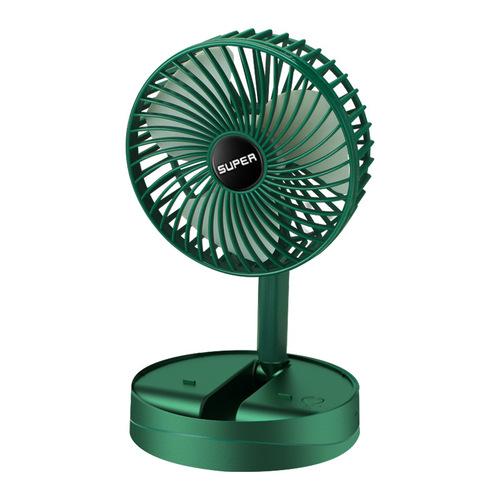 Outdoor Portable Foldable Fan Dormitory-Specific Office Desktop Tower Fan USB Charging Cross-Border Fan