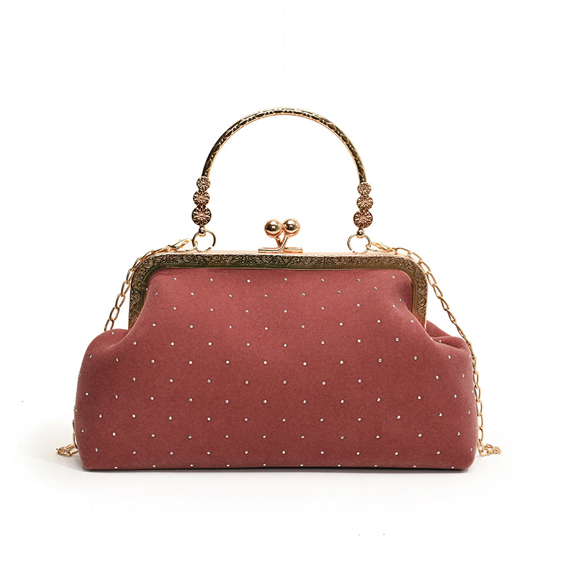 Bolsa de cheongsam nuevo estilo chino bolso retro bolso de mujer bolso antiguo bolso de mano bolso de cena bolso de novia bolso de oro chino