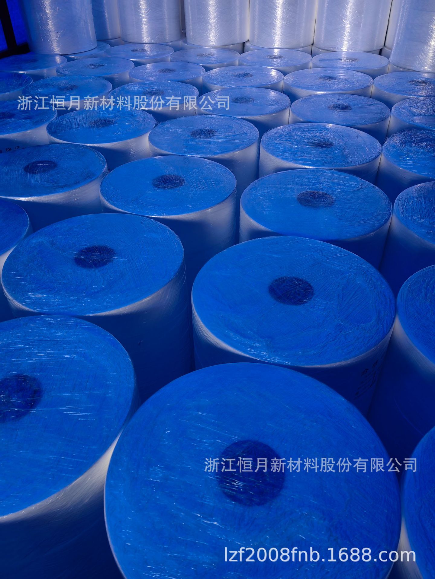 在中国是ES材质生产的口罩面料企业无纺布ES光面亚光实体生产企业