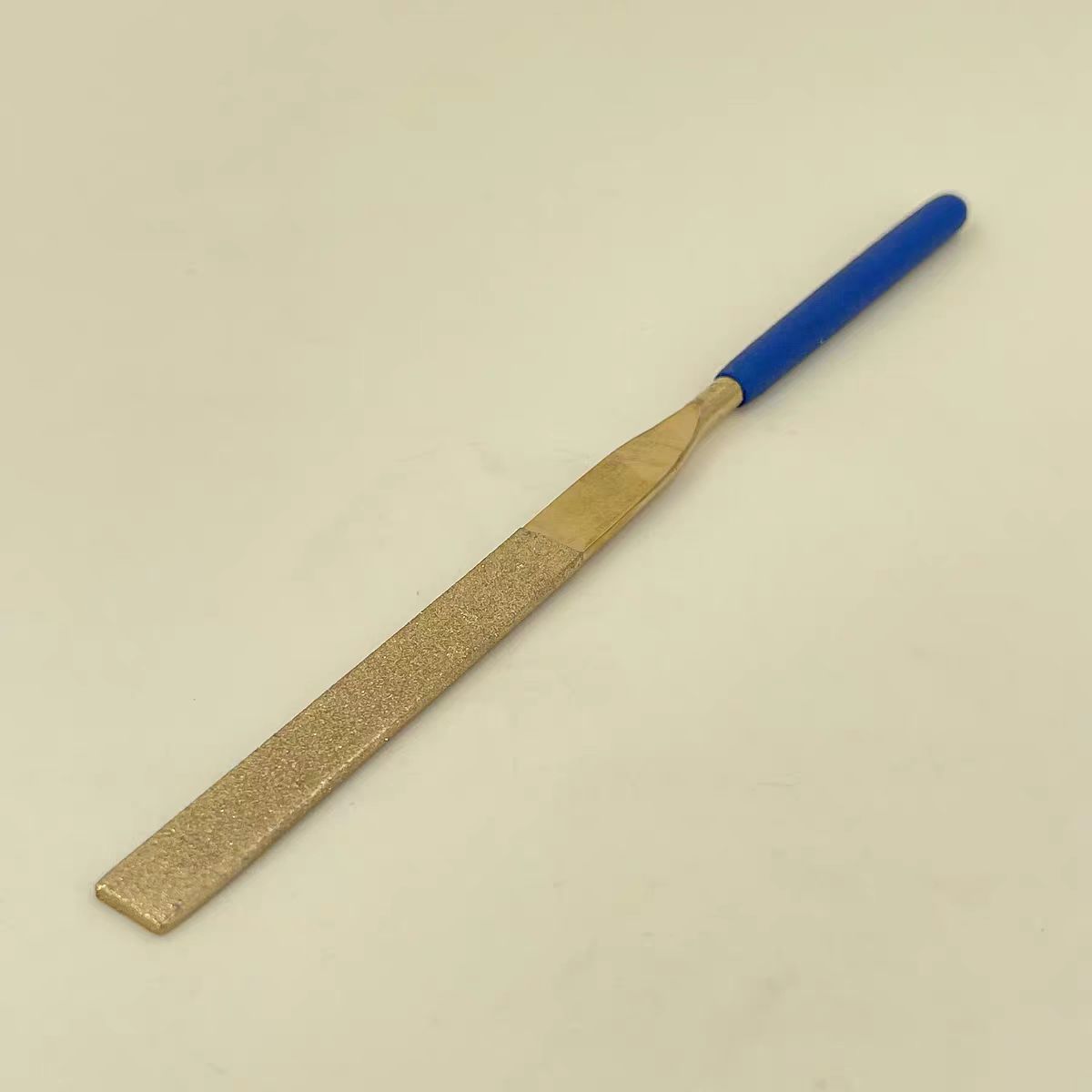 修表工具 金钢石锉刀-玻璃锉刀/金钢锉刀金色版 大平锉 平板锉