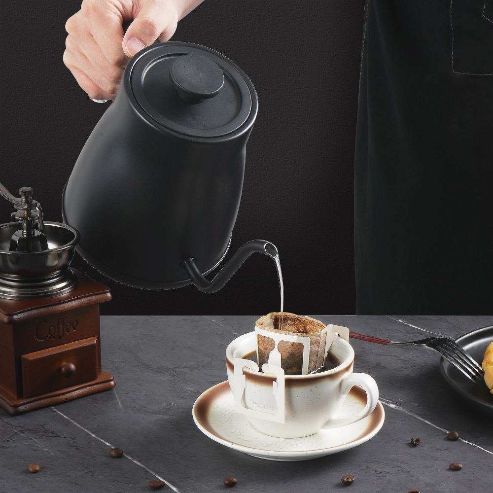 Winningstar hogar té haciendo mano cafetera Hotel pequeño hervidor largo boca aislamiento Hervidor eléctrico