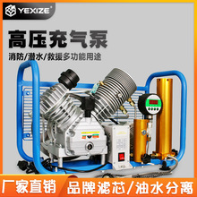 6L8L高压充气泵潜水气瓶电动打气机呼吸器消防30MPA空气压缩机