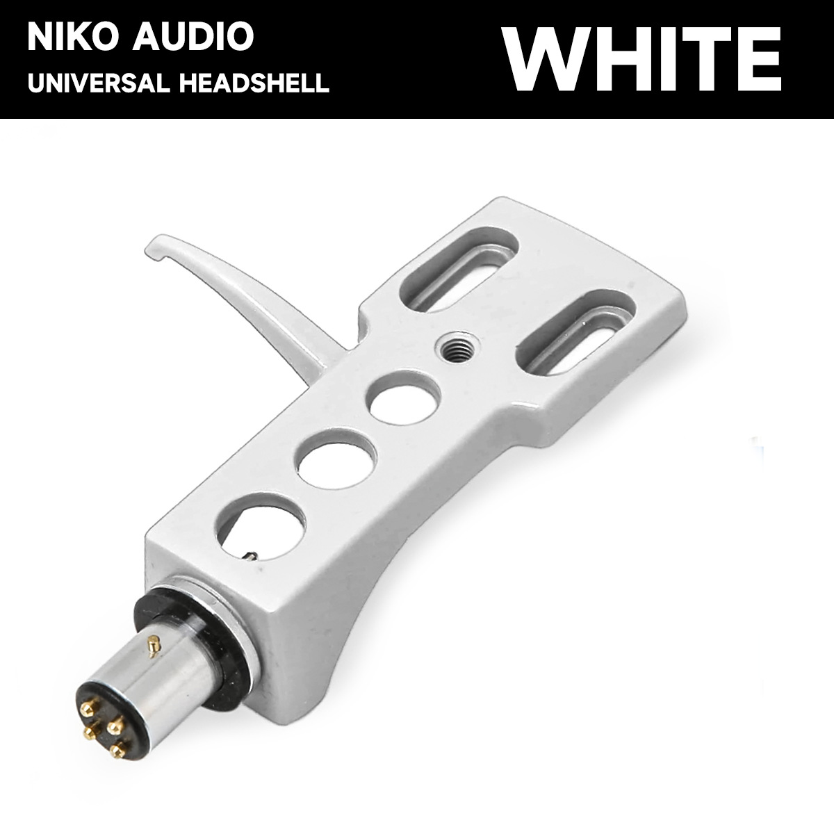 LP negro pegamento reproductor de streaming cabeza Stylus soporte cabeza titular con alambre