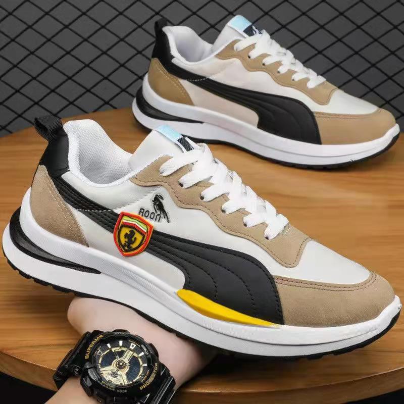 秋冬新款男鞋春季阿甘潮鞋休閒舒適鞋老爹旅遊鞋韓版男學生運動鞋