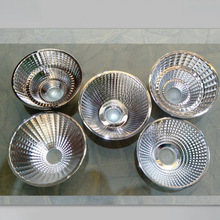 led反光杯 cob光学塑料反光杯 筒灯反光杯 天花灯反光杯垒德株