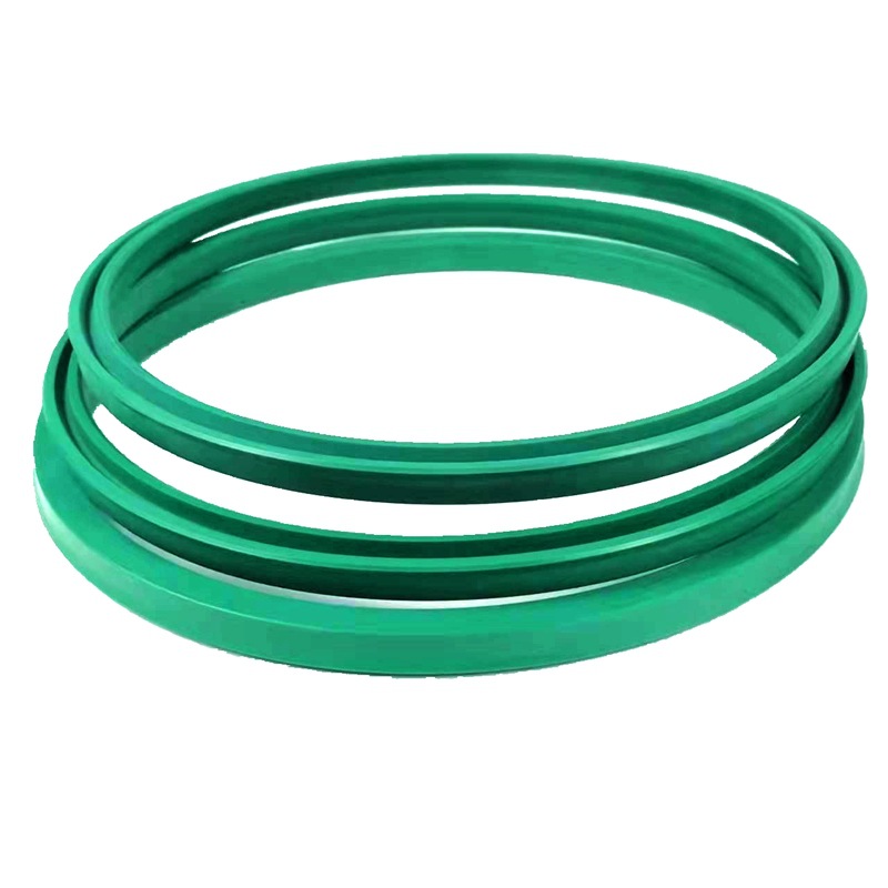 现货供应B7型墨绿色聚氨酯TPU活塞密封泵车重型行走机械液压油封