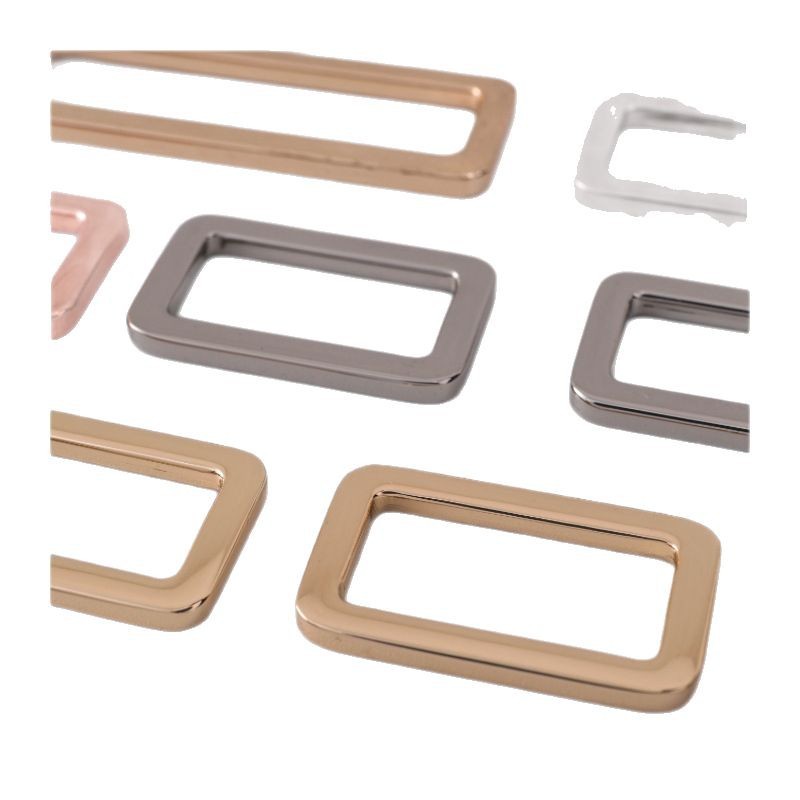 Square Buckle, Backpack Webbing Adjustment Buckle, Decorative Buckle, Long Rectangular Accessory Buckle, Luggage Strap