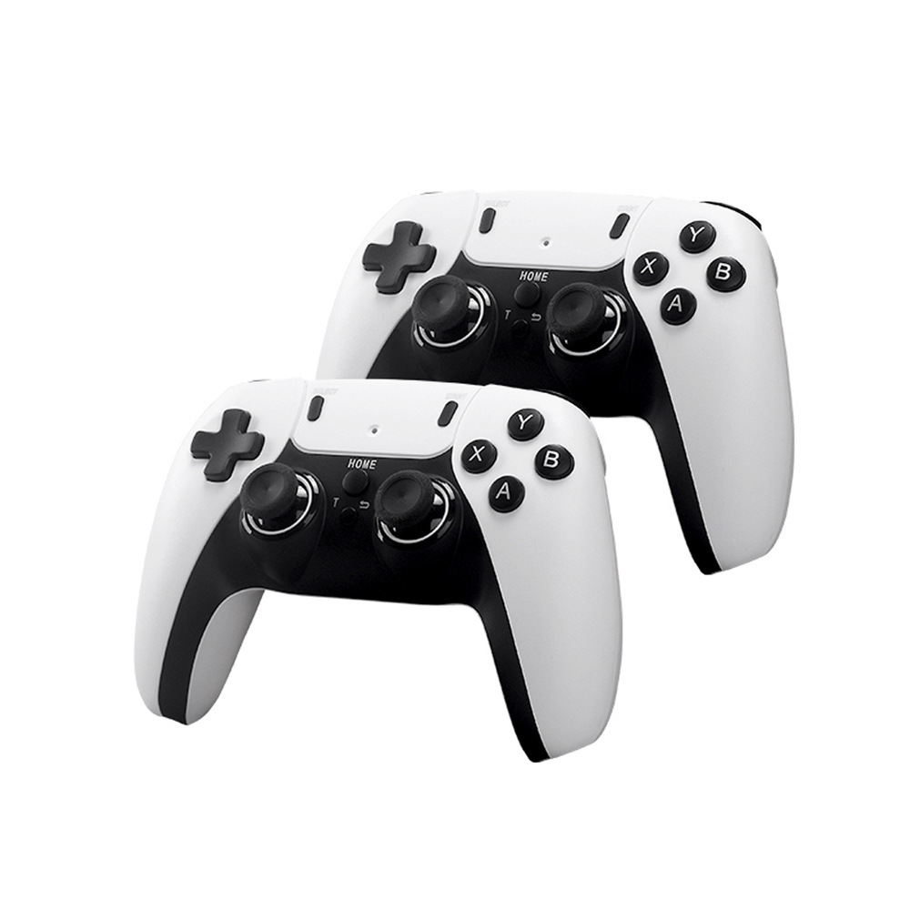 Con consola de juegos P5 maneja doble maneja de juegos inalámbricos 2.4G un arrastrar dos caja de consola de juegos