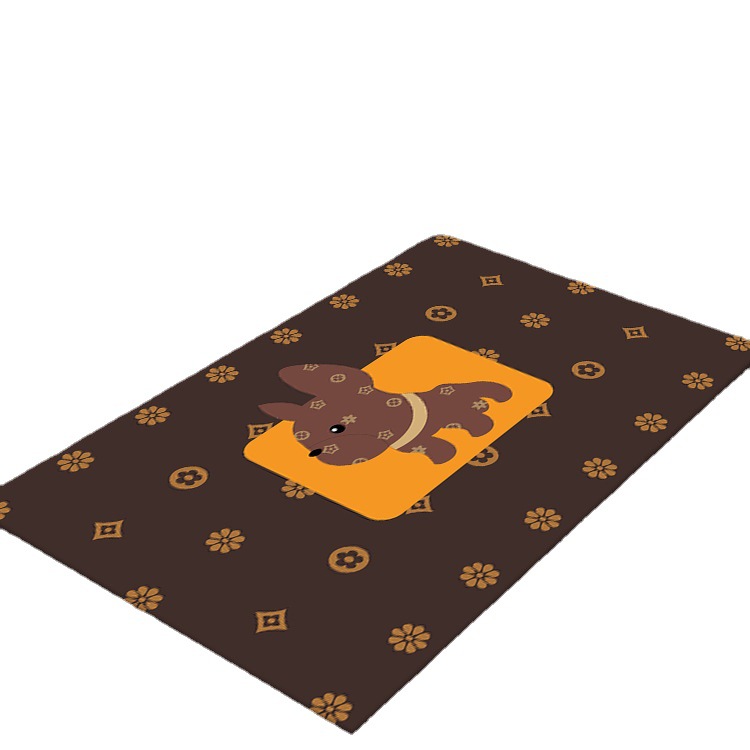 Alfombra de baño de lujo ligero, absorbente y de secado rápido, alfombra para entrada de baño, alfombra antideslizante de tierra de diatomeas para inodoro, alfombra para entrada de la casa.