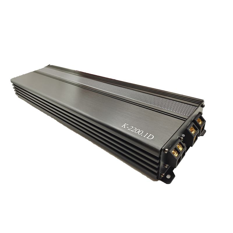 Factory Wholesale 2200W Car Audio Modified Mono Class D Digital Single-Channel Car Power Amplifier