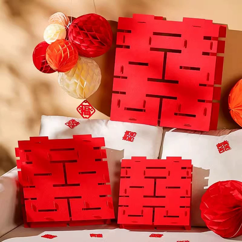 Свадебная приветственная зона украшает свадебную трехмерную свадебную спальню украшение гостиной свадебной комнаты