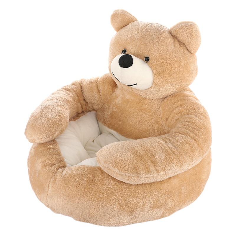 Four Seasons Universal Kennel semi-cerrado nido de gato extraíble y lavable nido de gato estera de perro cálido nido de mascota cama de perro pequeño al por mayor