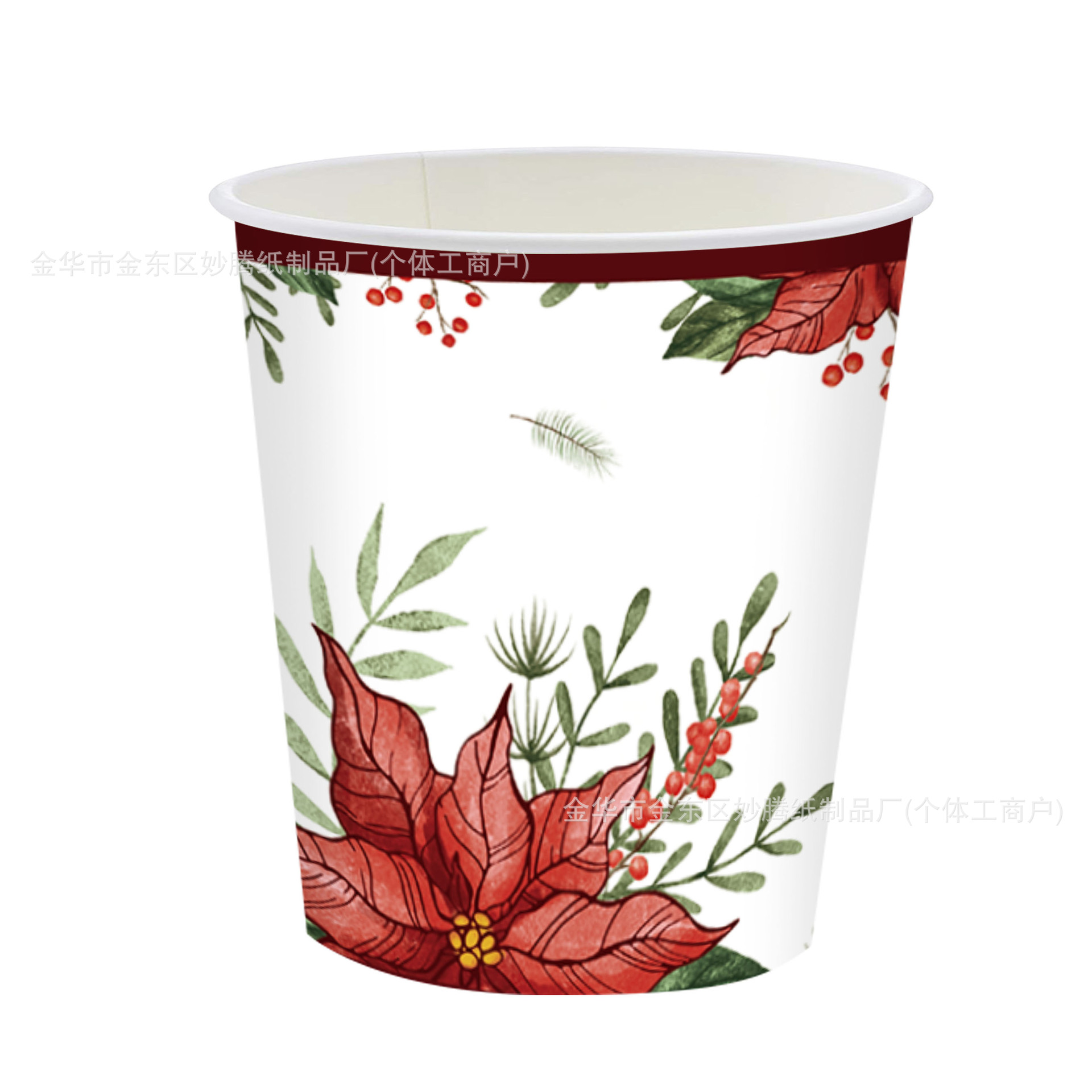 Ventas transfronterizas de platos de papel desechables calix flor temático suministros de fiesta decoración set de cubiertos desechables