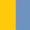 Yellow and blue squares.