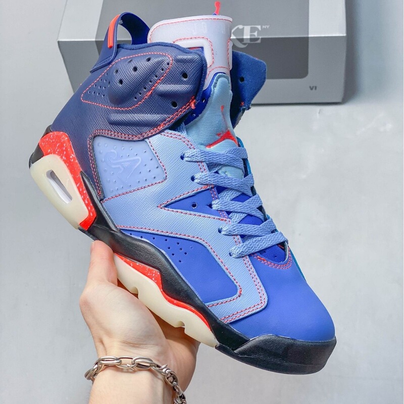 Air Jordan 6 Retro 6th Generation Air Cushion Basketball Shoes, Cowhide Material, Practical High-Top Sneakers AJ6 Air Jordan 6 Retro 6th Generation Air Cushion Basketball Shoes, Cowhide Material, Practical High-Top Sneakers AJ6