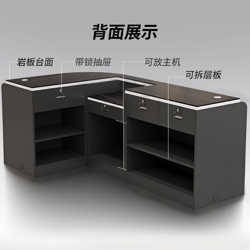 Supermarket Convenience Store Cashier Bar Combination Fruit Shop Stationery Shop Mother and Baby Store Pharmacy Small Corner Counter Table