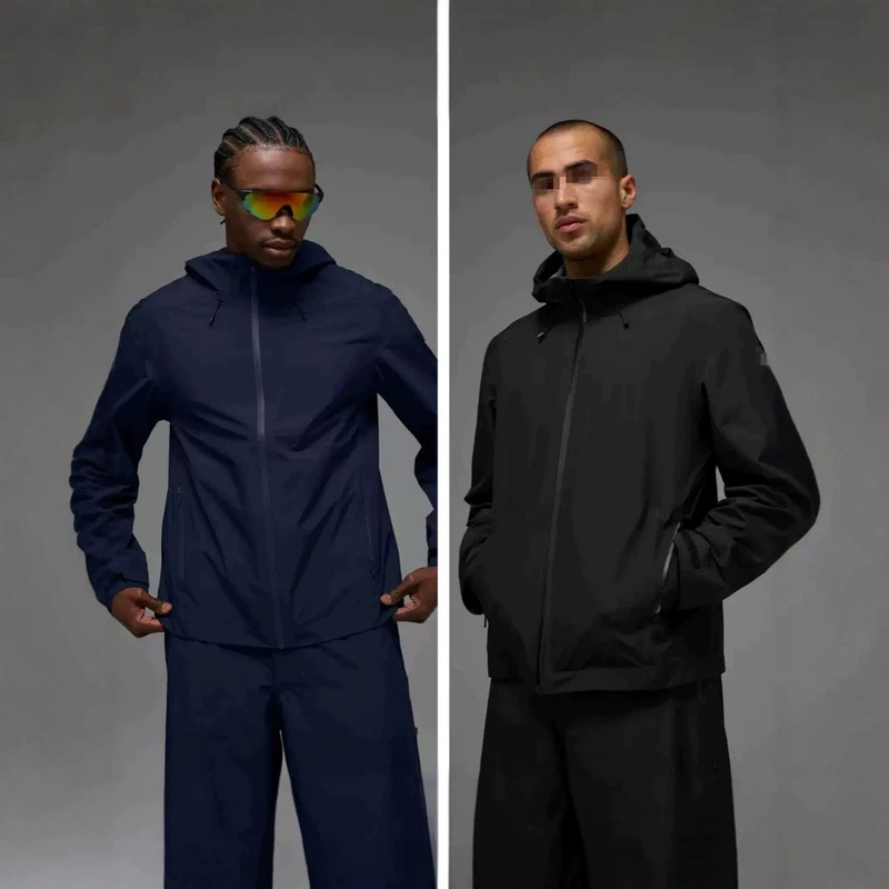 2026 Independent Station Cross-Border Same Style Fashion Zipper Windproof Jacket and Pants Set W20