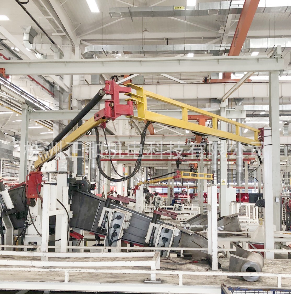 悬臂送丝机 弹簧式吸气罩焊机空间臂 焊接升降臂机械手 株洲正和