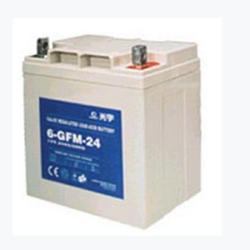 光宇蓄电池6-GFM-24免维护12V24AH 消防 UPS配电柜 直流屏 电源
