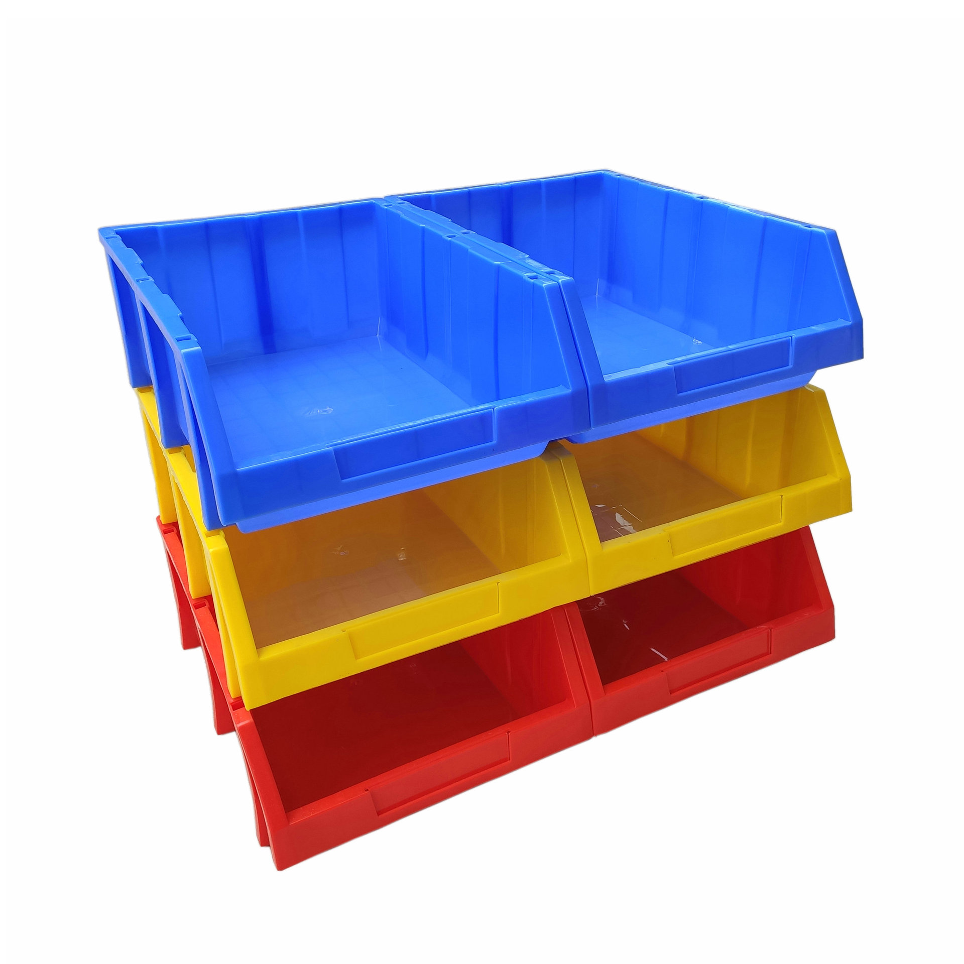 加强加厚塑料组立零件盒塑胶组合零件箱斜口物料盒仓储储物盒螺丝