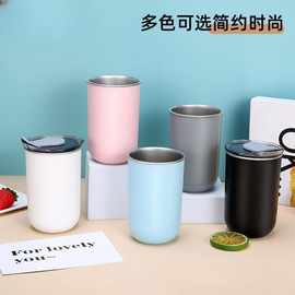 新款高颜值304不锈钢漱口杯家用刷牙杯牙刷杯杯子女学生可爱水杯