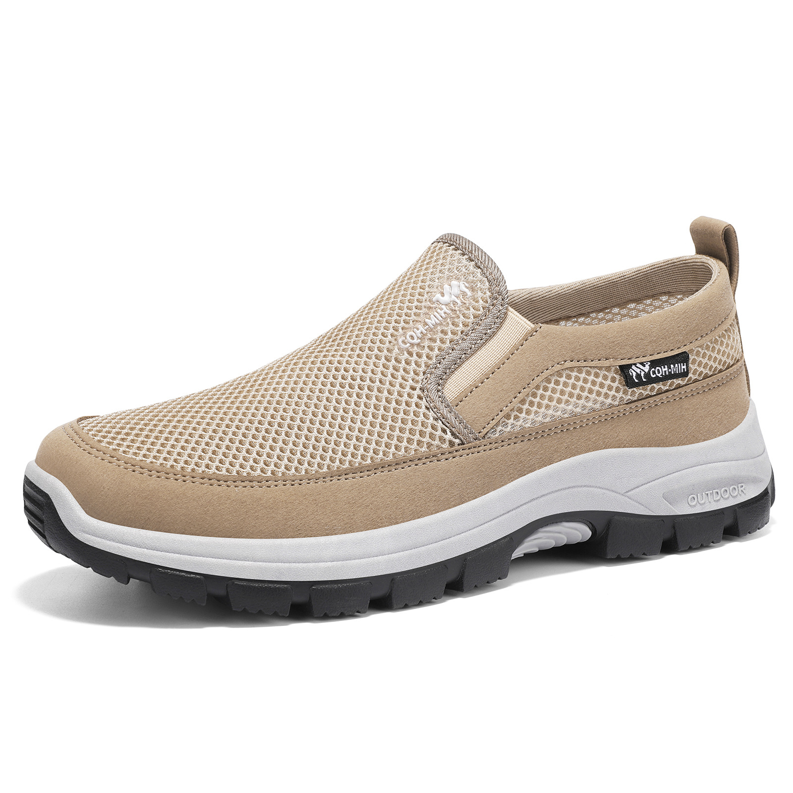 Zapatos de malla transfronterizos para hombres zapatos de verano transpirables zapatos casuales ligeros zapatos de papá de tamaño grande viejos zapatos de tela de Beijing zapatos simples