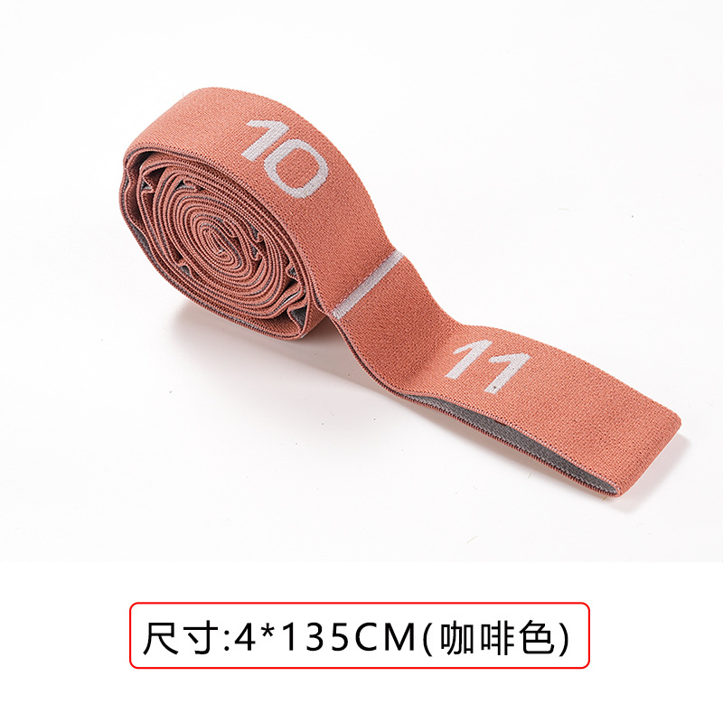 瑜伽伸展拉力带拉丁体式弹力带儿童舞蹈专用训练阻力带成人健身带 39