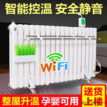 加水電暖氣片智能加熱水電暖器家用散熱器注水節能省電立式取暖器