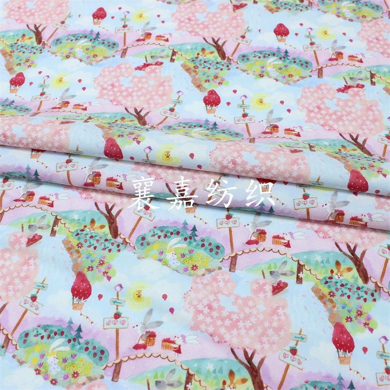 Cotton cartoon cloth, children's clothing