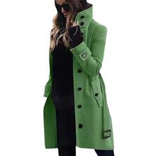 K 19667 Single Row Button Wool Coat ���ë�ش��� �羳�W����