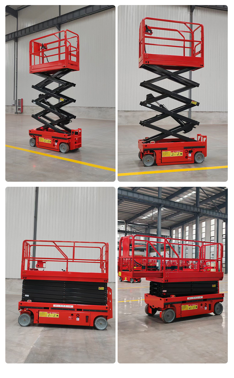 Fully self-propelled lift from the source factory, mobile scissor lift, electric self-propelled lift