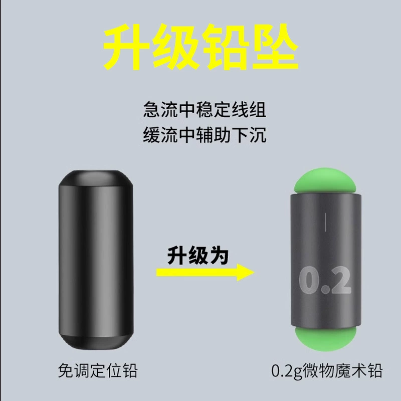 Группа лески Boom Lake Xiaowu, дикий рыболов, полный набор готовых продуктов, основная леска, традиционная рыболовная приманка семь звезд, группа плавучей мины оптом