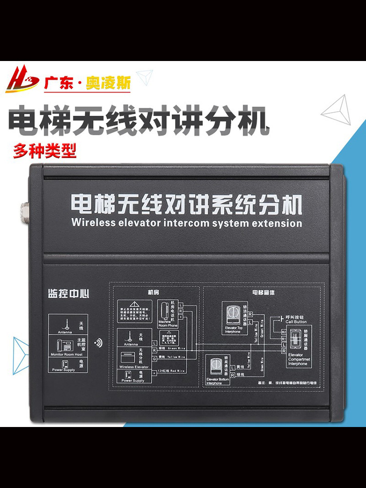电梯无线对讲系统分机三方五方对讲