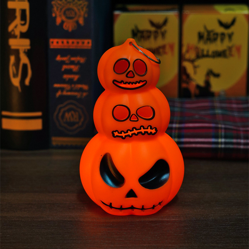 ハロウィンポータブルカボチャランプ LED 電子キャンドルライトパーティー装飾小道具雰囲気ライト装飾品卸売|undefined