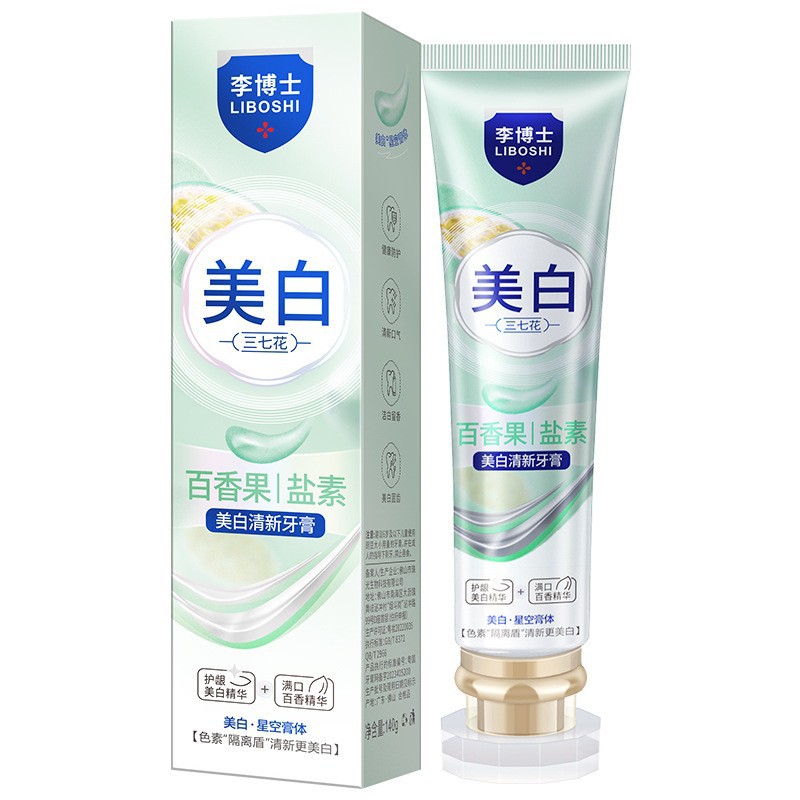 Pasta de dientes fabricantes mayoristas Yunnan notoginseng hierbas medicinales chinas aliento fresco mal aliento blanqueamiento amarillo lista de ventas transfronterizas calientes